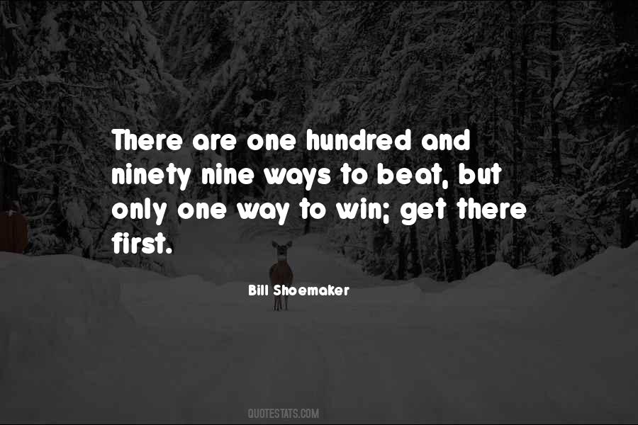 Bill Shoemaker Quotes #783891
