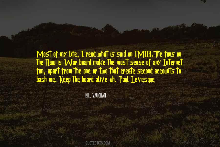 Bill Vaughan Quotes #298414