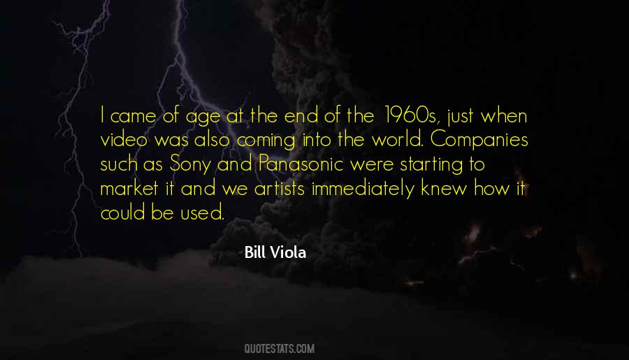 Bill Viola Quotes #205949