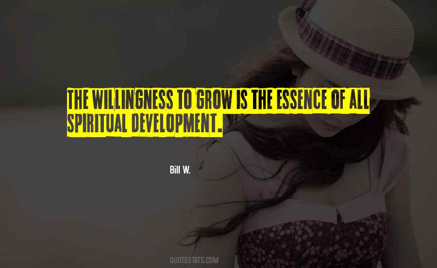 Bill W. Quotes #106349