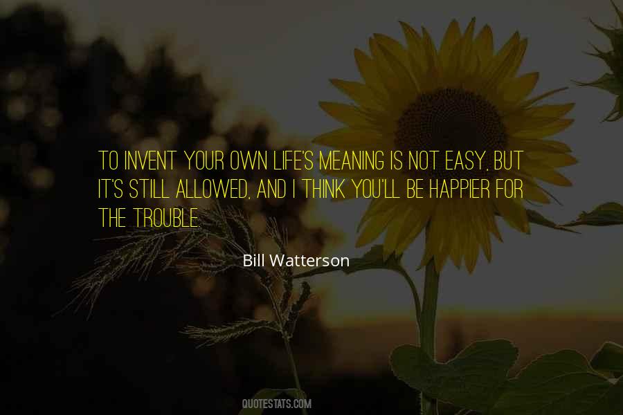 Bill Watterson Quotes #1628544