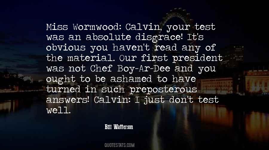 Bill Watterson Quotes #400393