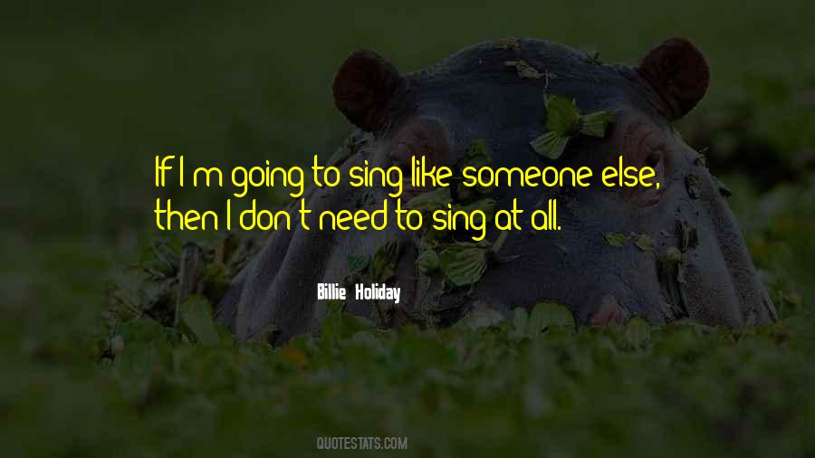 Billie Holiday Quotes #873490