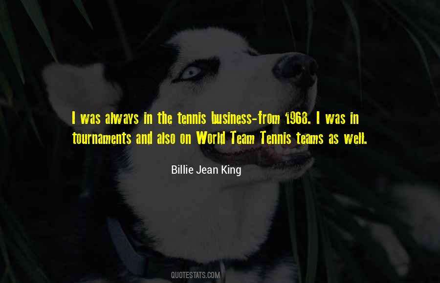 Billie Jean King Quotes #1661337