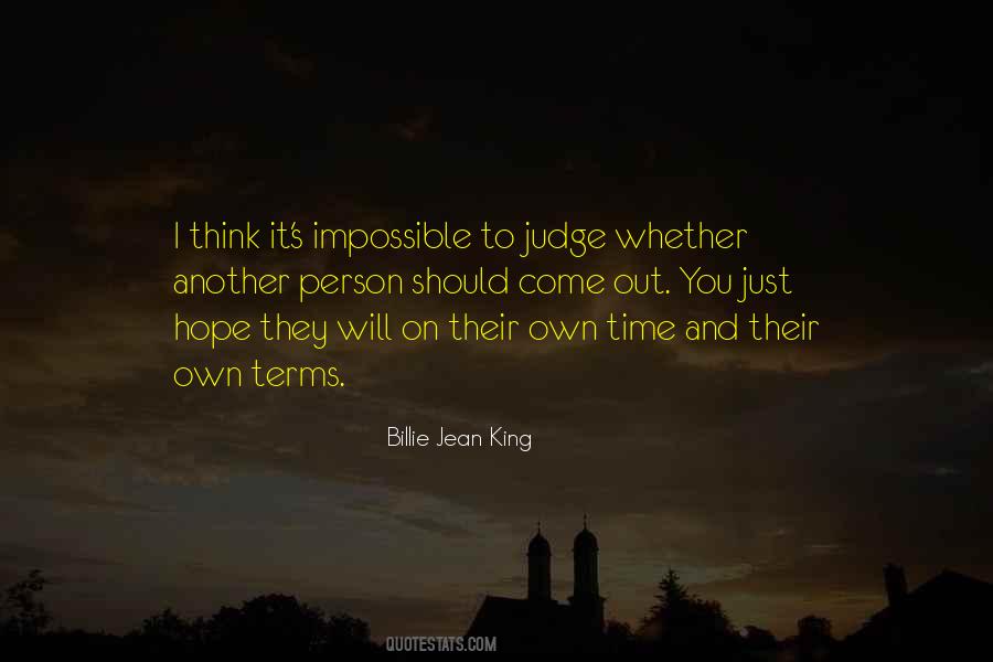 Billie Jean King Quotes #295217