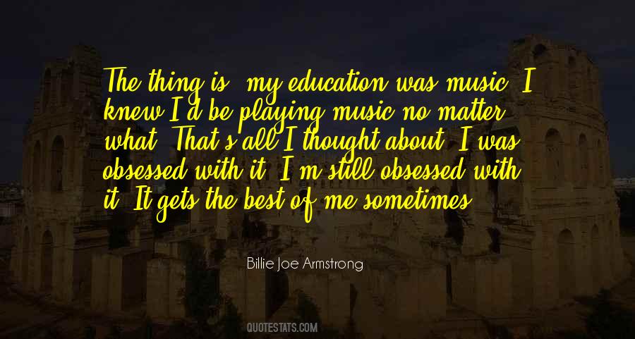 Billie Joe Armstrong Quotes #1278090