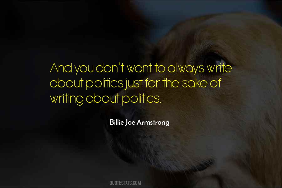 Billie Joe Armstrong Quotes #395794