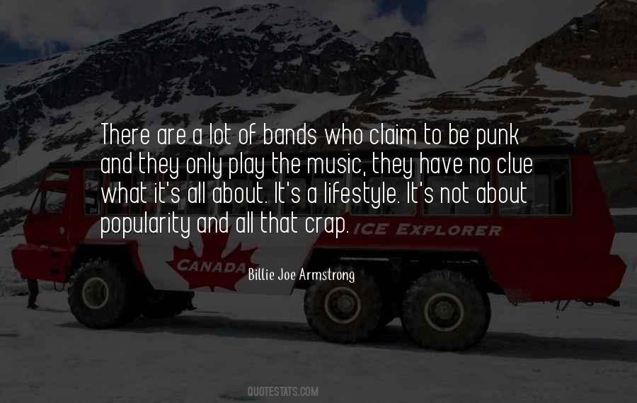 Billie Joe Armstrong Quotes #401777