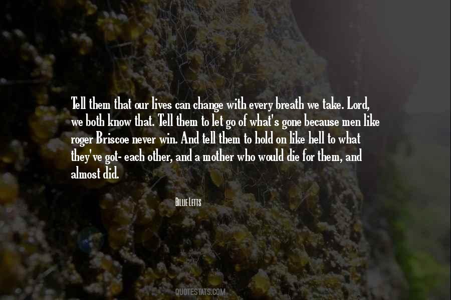 Billie Letts Quotes #880512