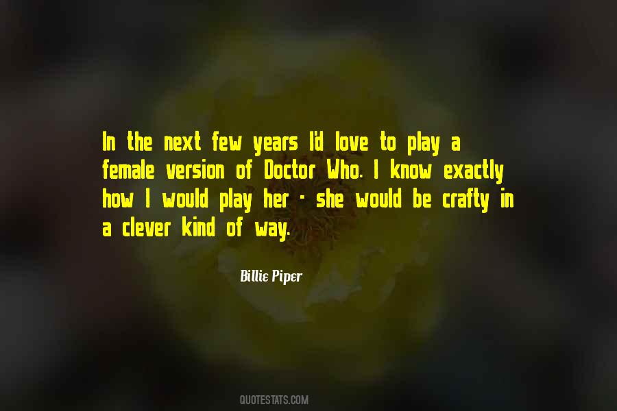 Billie Piper Quotes #66852