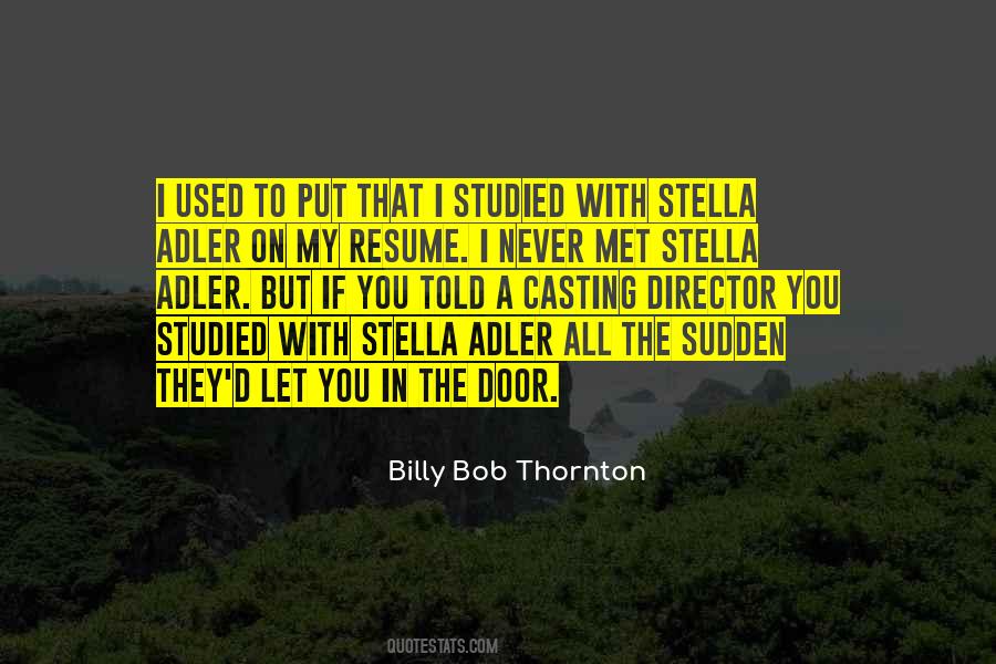 Billy Bob Thornton Quotes #936326