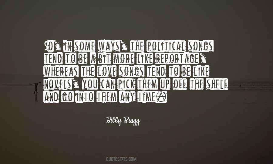 Billy Bragg Quotes #883798