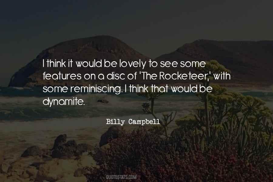 Billy Campbell Quotes #906986