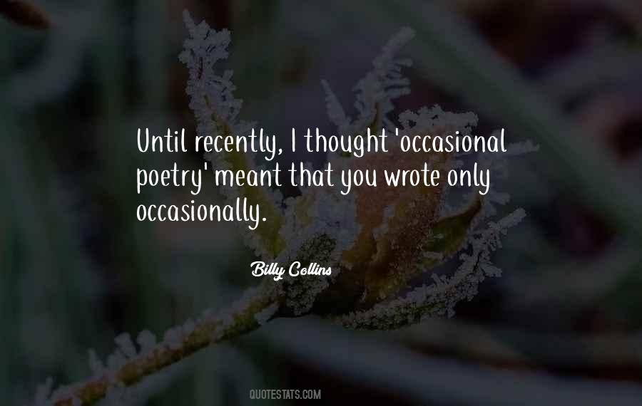 Billy Collins Quotes #1572015