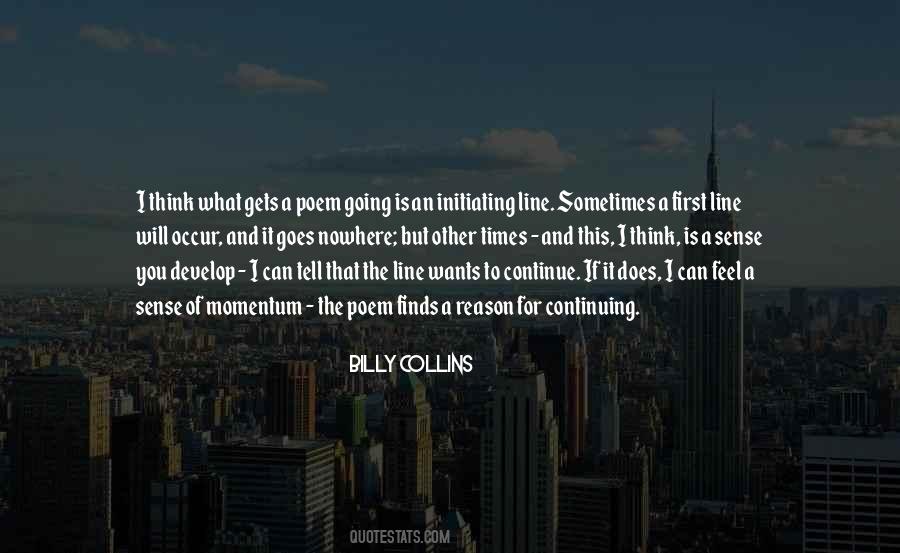 Billy Collins Quotes #1615877