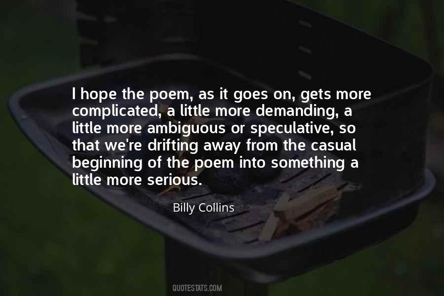 Billy Collins Quotes #570255