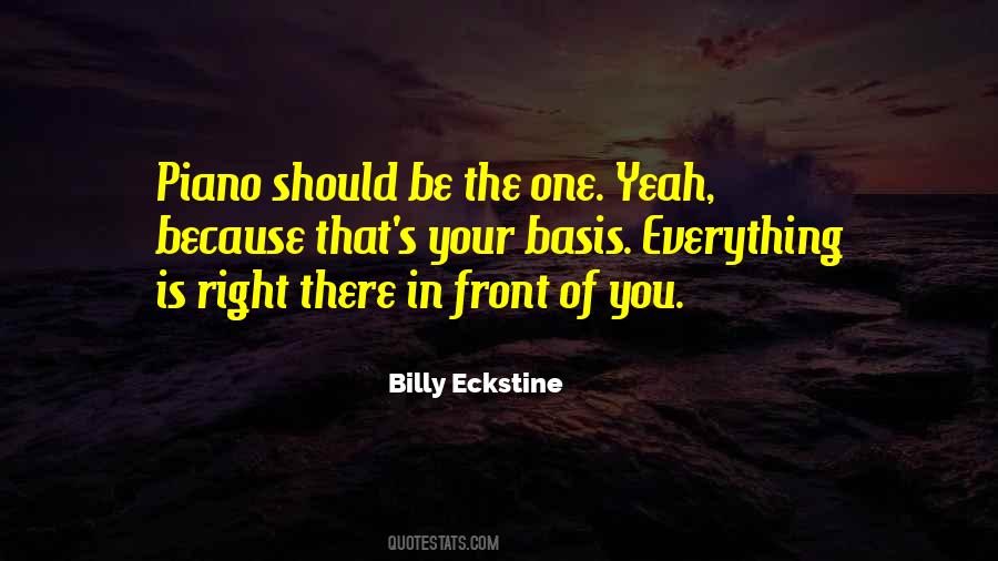 Billy Eckstine Quotes #1321585