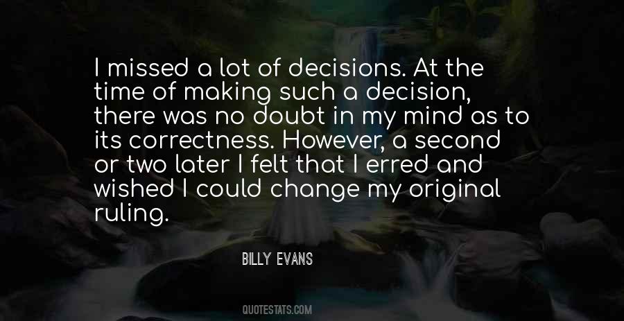 Billy Evans Quotes #1348572