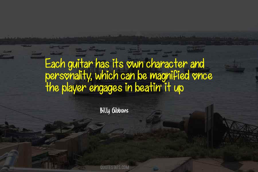 Billy Gibbons Quotes #76665