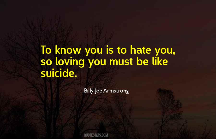 Billy Joe Armstrong Quotes #1164541