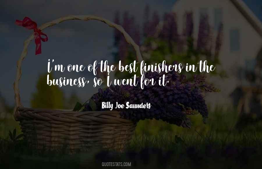 Billy Joe Saunders Quotes #1357179