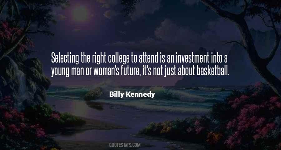 Billy Kennedy Quotes #604511