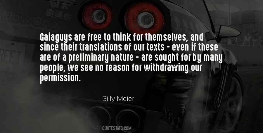 Billy Meier Quotes #240744