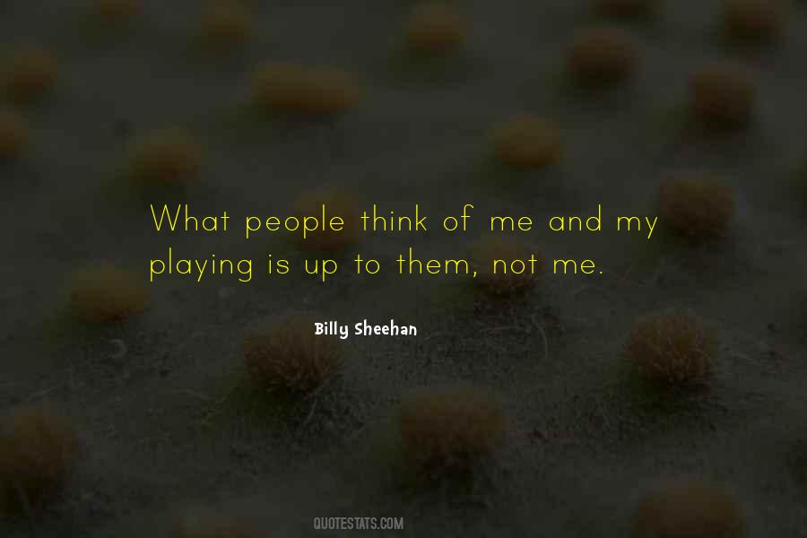 Billy Sheehan Quotes #116822
