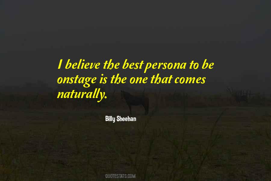 Billy Sheehan Quotes #821474