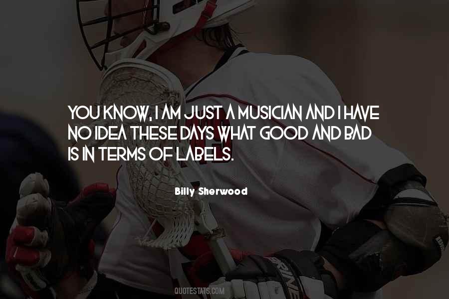 Billy Sherwood Quotes #945350