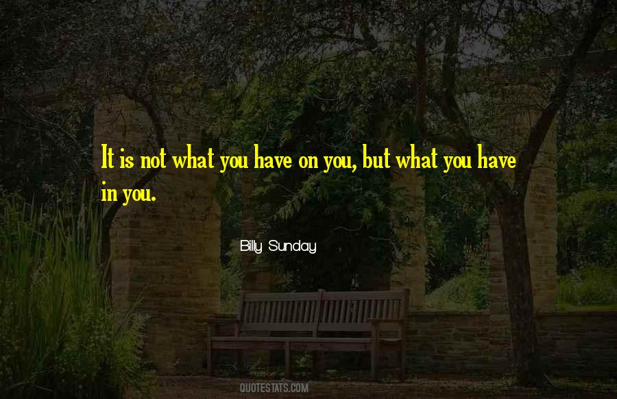 Billy Sunday Quotes #32189