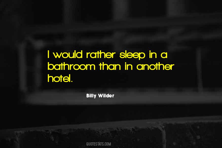 Billy Wilder Quotes #1622266