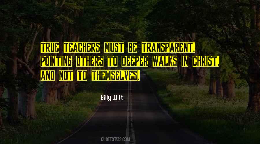 Billy Witt Quotes #1312704