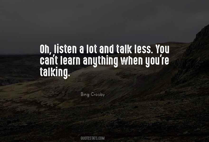 Bing Crosby Quotes #618028