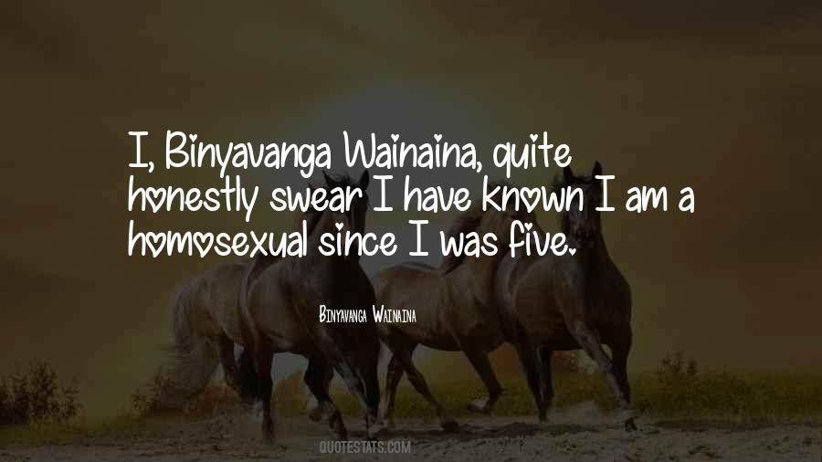 Binyavanga Wainaina Quotes #1561673