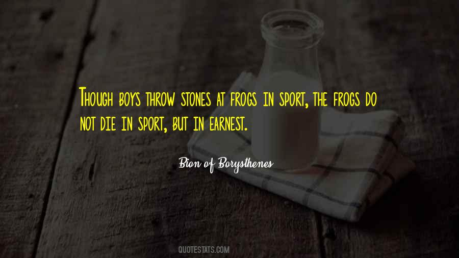 Bion Of Borysthenes Quotes #1836427