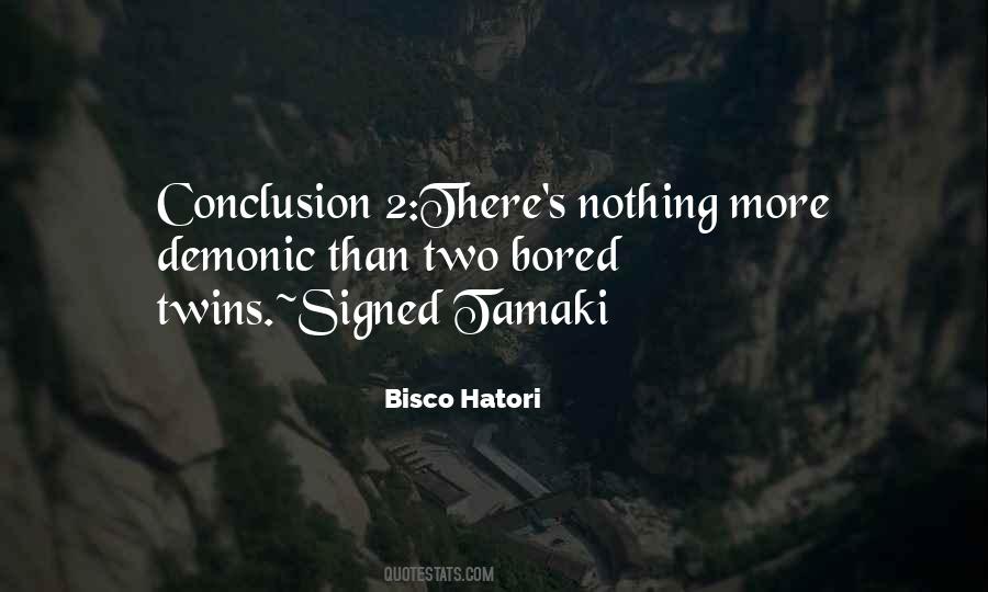 Bisco Hatori Quotes #1000445