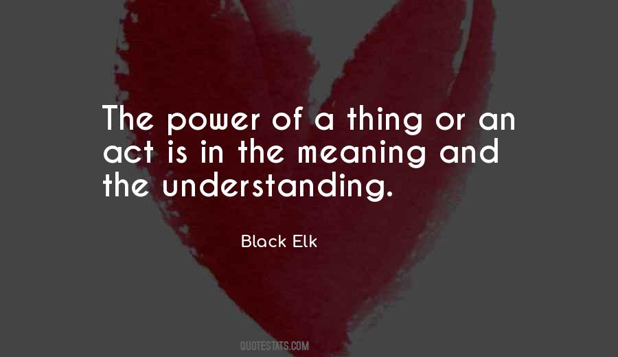 Black Elk Quotes #1078952