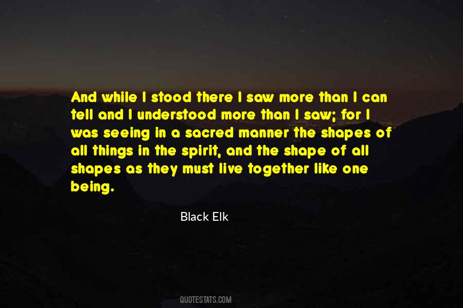 Black Elk Quotes #1321503