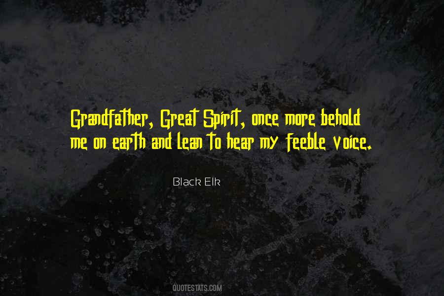 Black Elk Quotes #236015