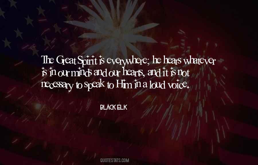 Black Elk Quotes #76806