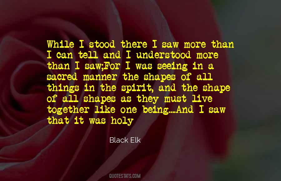 Black Elk Quotes #93981