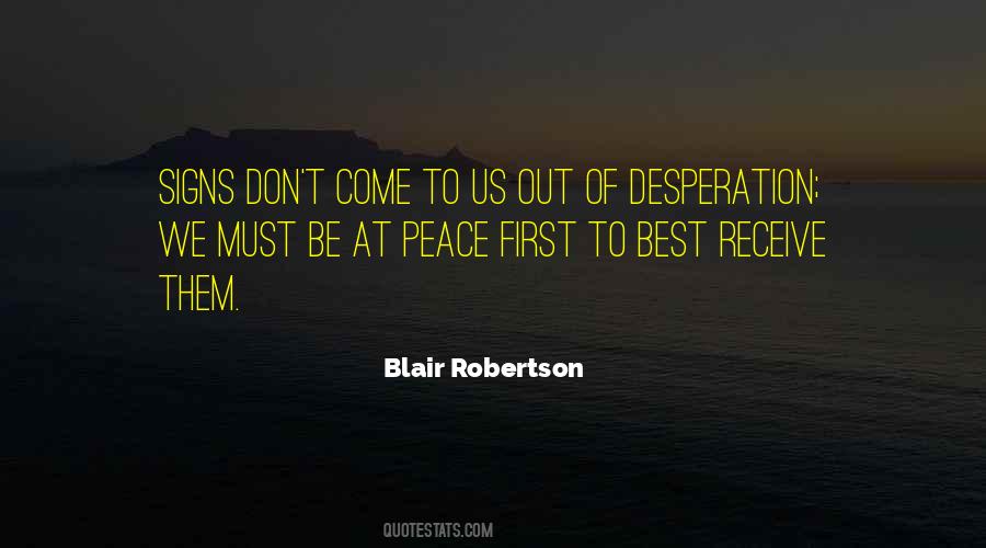 Blair Robertson Quotes #664759