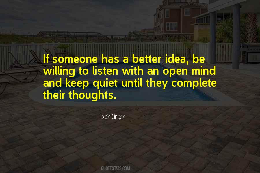 Blair Singer Quotes #453610 Blair Singer Quotes #453610