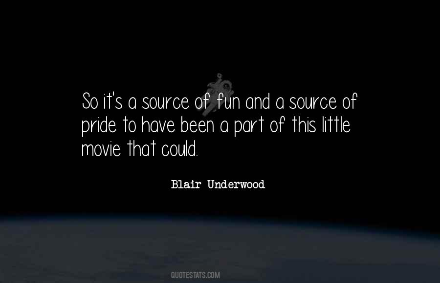 Blair Underwood Quotes #1231796