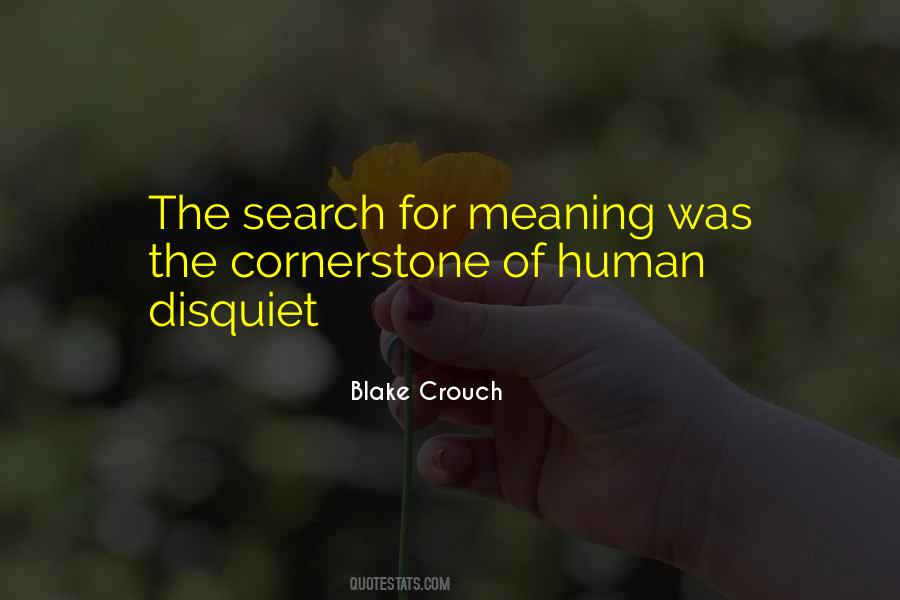 Blake Crouch Quotes #475311