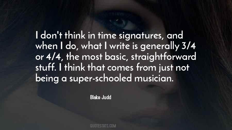 Blake Judd Quotes #267514