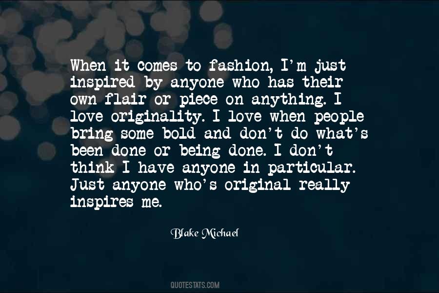 Blake Michael Quotes #1701047