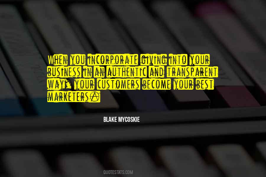 Blake Mycoskie Quotes #1849060