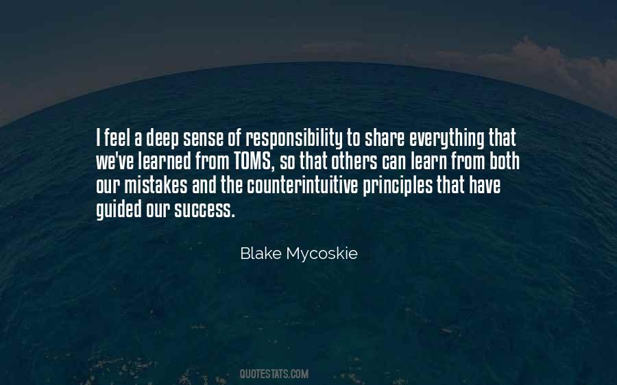 Blake Mycoskie Quotes #315989